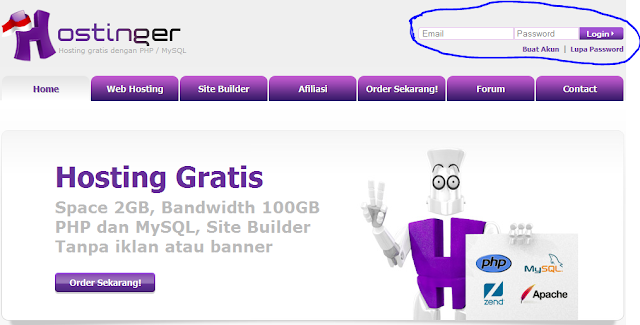 Membuat Website Gratis