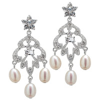 pearl earrings