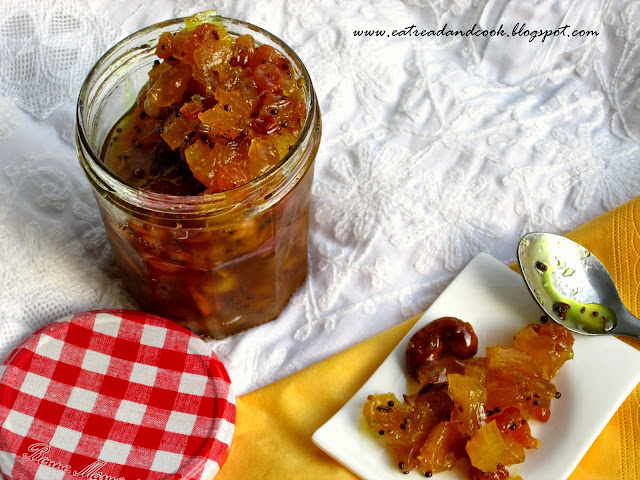 Bengali anaraser chutney recipe