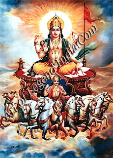 Surya-Narayana: Vishnu, the sun-god