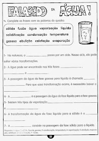 Atividades de ciências 4° ano do ensino fundamental