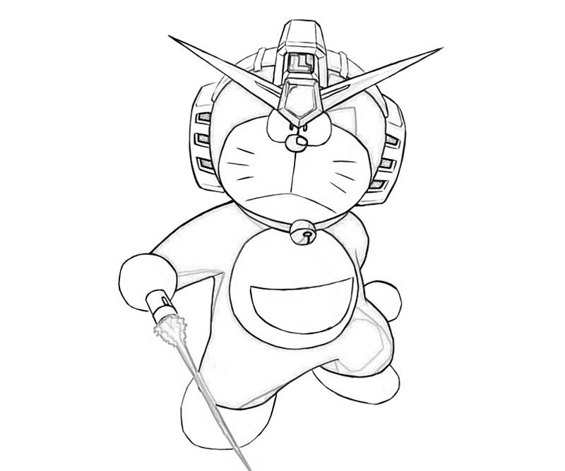 doraemon-himitsu-douguou-ketteisen-doraemon-gundam-coloring-pages