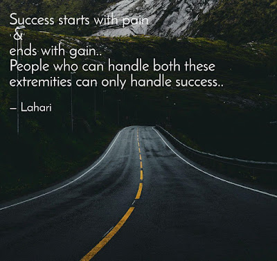 Success And Pain Quotes