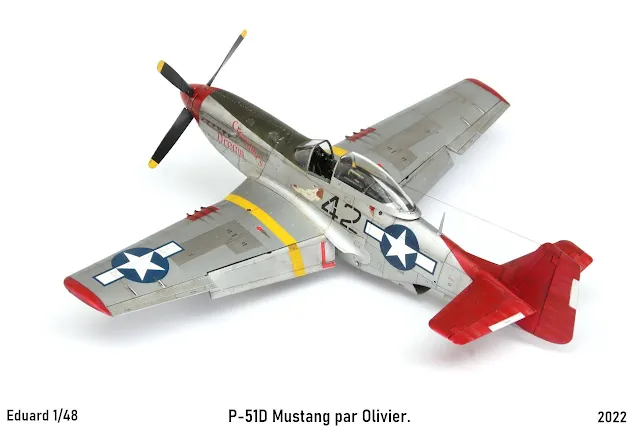 P-51D Mustang d'Eduard au 1/48