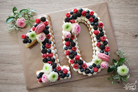 Number Cake Fruits Rouges 10 ans Recette Facile Rapide Pas chère Idée Mûre Myrtille Framboise Cuisine Addict Cuisineaddict Une Graine d'Idée