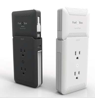 FuelBox, Docking Station And Mobile Battery Pack For Intensive Tech Users 