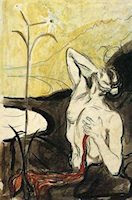 La flor del dolor, por Munch