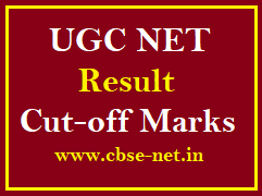 image: UGC NET Result & Cut-off Marks @ cbse-net.in