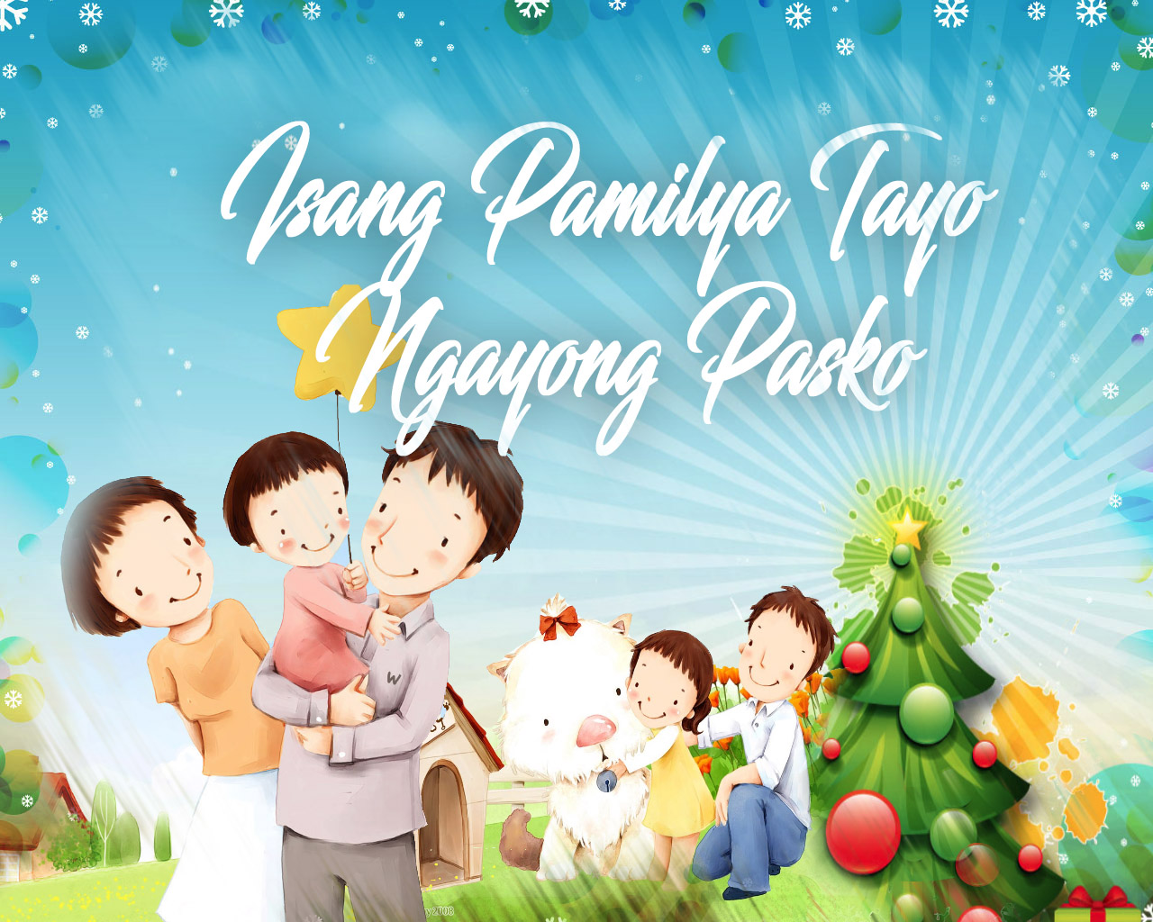 Isang Pamilya Tayo Ngayong Pasko Family Bonding Together