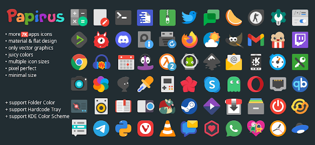 Papirus Icon Theme