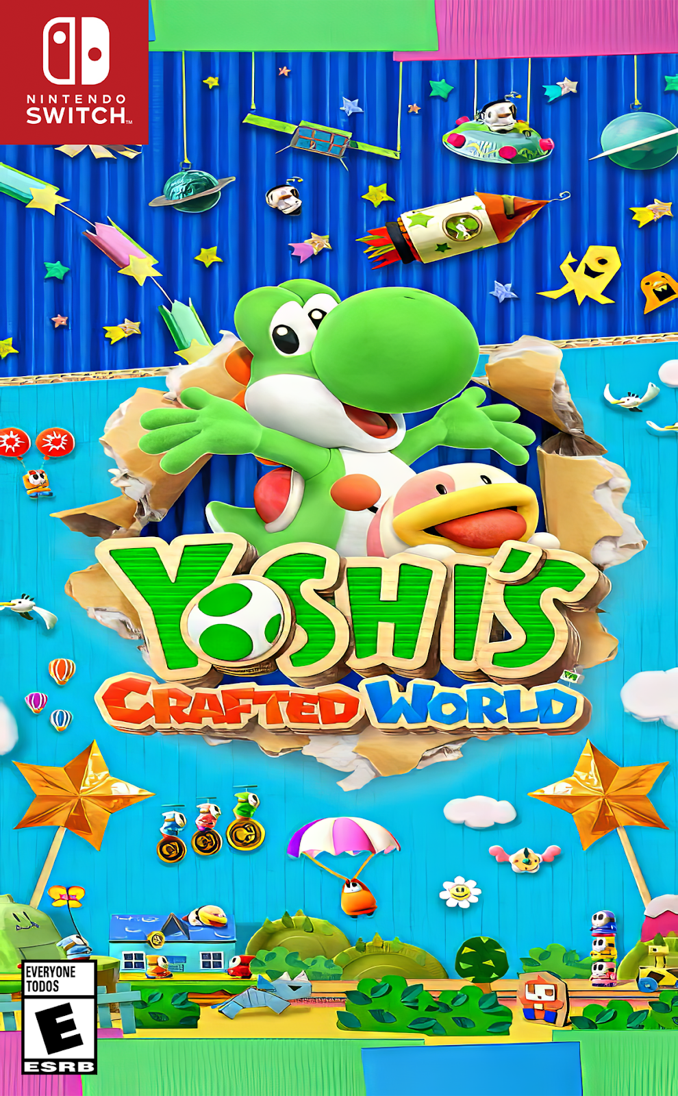 Yoshi's Crafted World - Cover Art