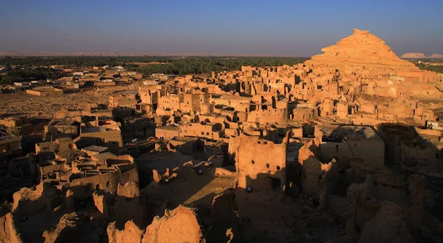 Shali Fortress in Siwa oasis Egypt