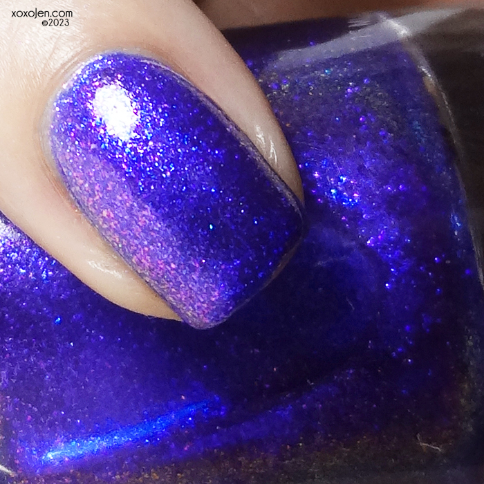 xoxoJen's swatch of KBShimmer That’s Just Grape