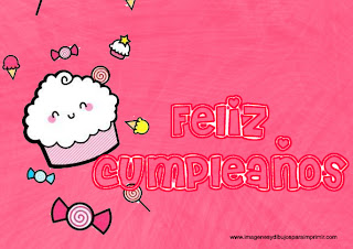 Feliz cumpleaños para imprimir