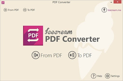 تحميل برنامج Icecream PDF Converter لتحويل المستندات pdf