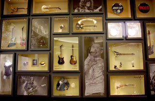 Rock and Roll Memorabilia at The Hard Rock Hotel and Casino