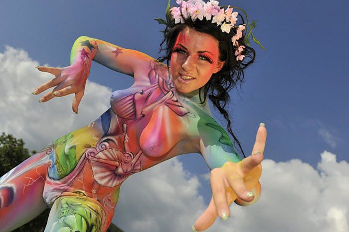 Body Painting Pics Women