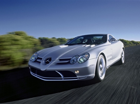 MercedesBenz SLR McLaren is a sports car made by MercedesBenz and McLaren