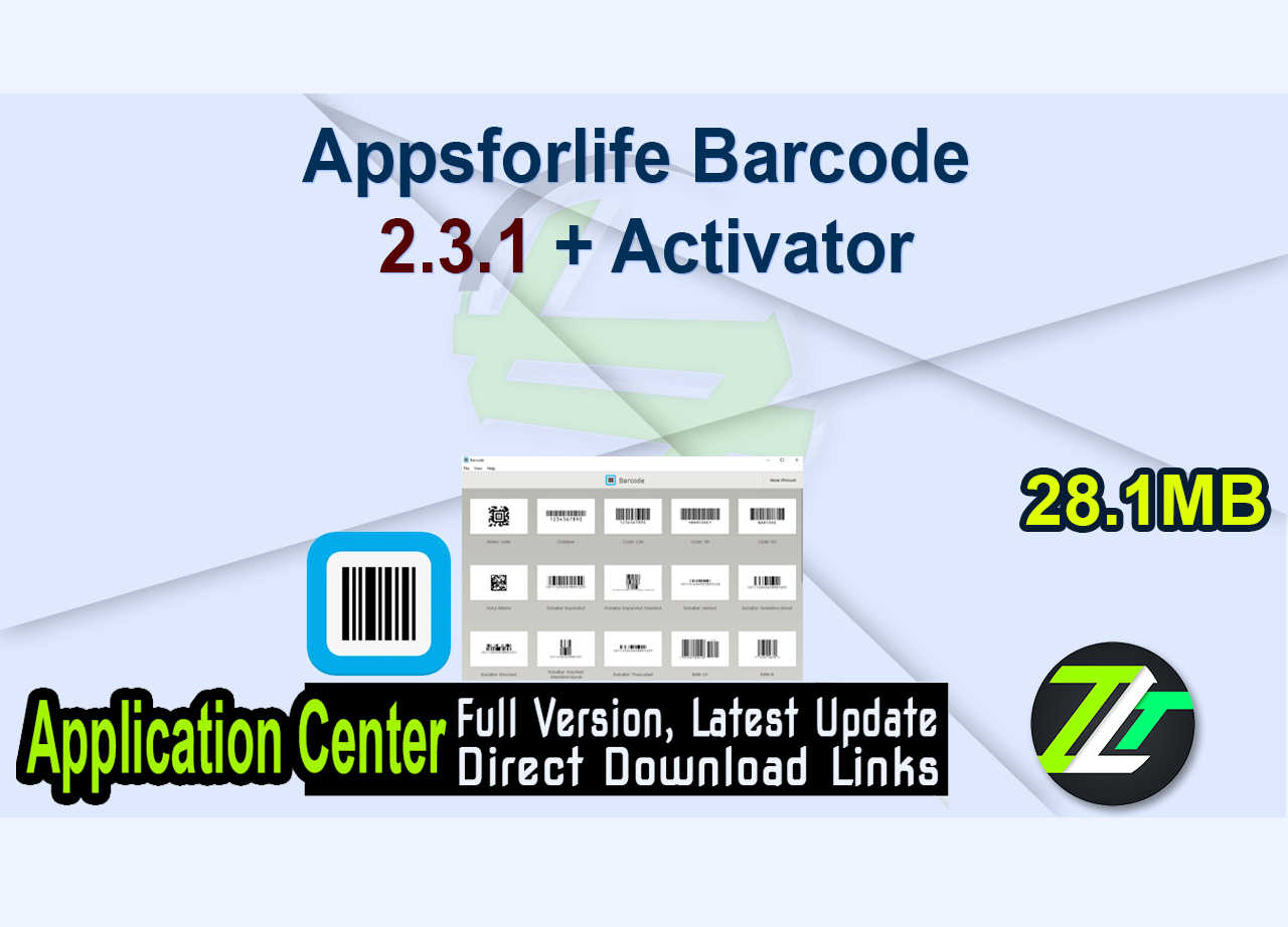Appsforlife Barcode 2.3.1 + Activator