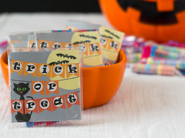 Printable Halloween Treat Bag Labels