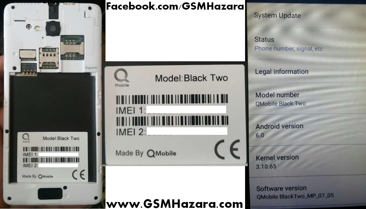 QMobile Black Two Firmware Flash File And Specifications