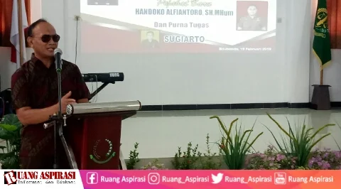 Pisah Sambut Kasi Pidum Kejari Situbondo. Kajari: Saya Merasa Kehilangan