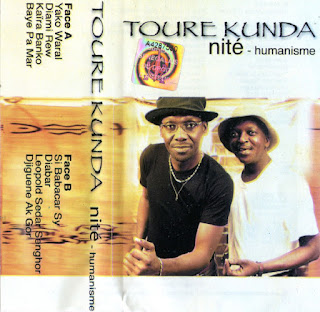 Toure Kunda "Salam"1991 + "Sounké - En Concert" 1991 + "Sili Béto"1992 + "Mouslaï"1996 + "Légende"1999 + "Terra Saabi" 2000 + Le Joola, Liaison Ziguinchor-Dakar" 2003 Cassette + "Nité - Humanisme"2005 Cassette + "Santhiaba"2008  Senegal Afro Beat,Reggae,Afro Soul,Afro Funk,Afro Jazz,Afro Pop,Reggae