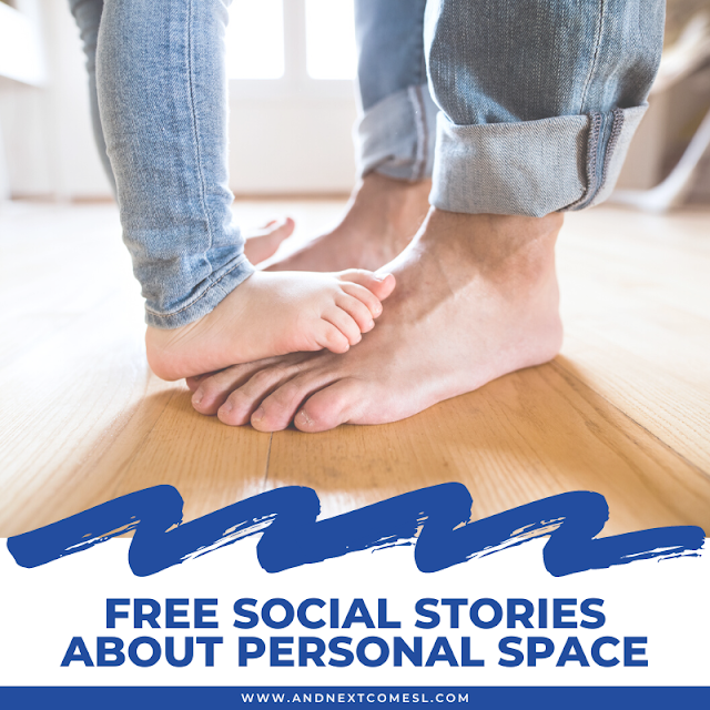 Looking for a personal space social story? Try one of these free social stories about personal space!