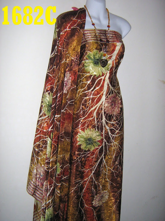 SWB 1682C: SUTERA WANGI CORAK BATIK, 4 METER, EXCLUSIVE DESIGN