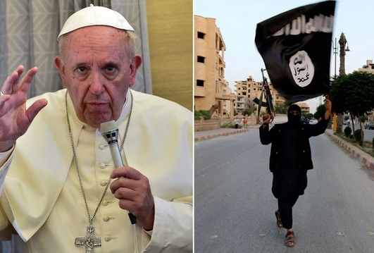 4 ISIS TERRORISTS KILL POPE