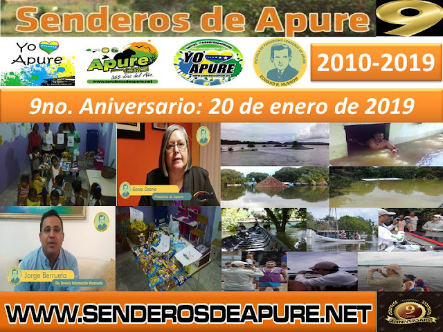VIDEO: 9no. Aniversario de Página Web Senderos de Apure.net.
