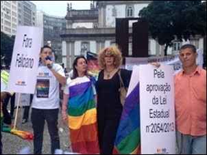 Rio de Janeiro manifestação cura gay  02