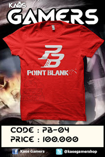 Kaos Point Blank Logo Merah