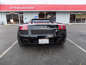 2005 Lamborghini Gallardo after body repairs & paint at Almost Everything Auto Body.