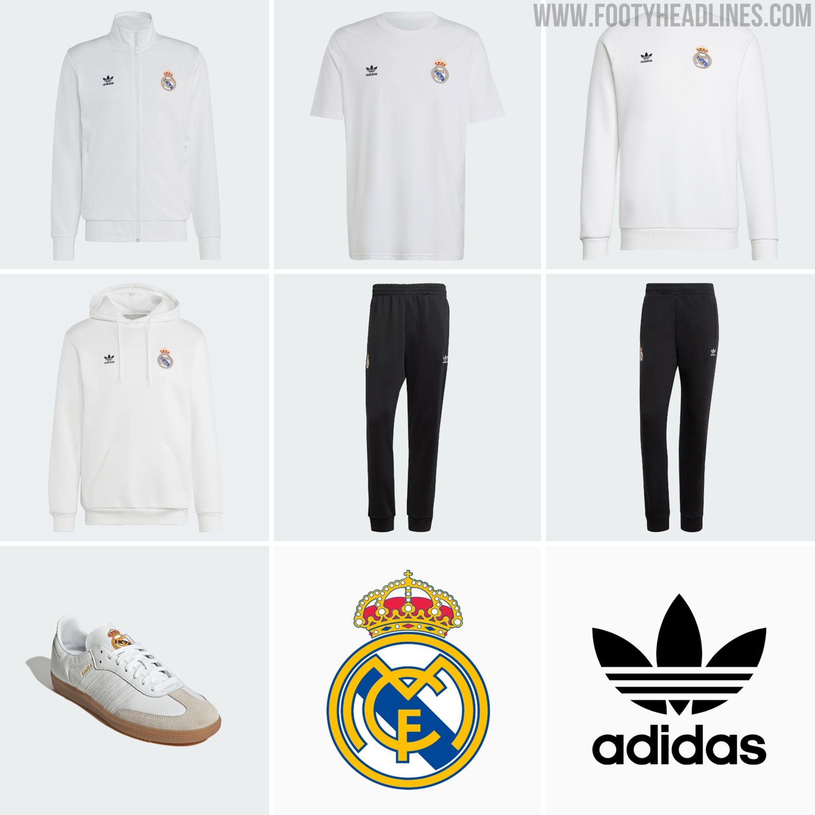 Adidas Originals Madrid 22-23 Essentials Collection Released - Footy Headlines