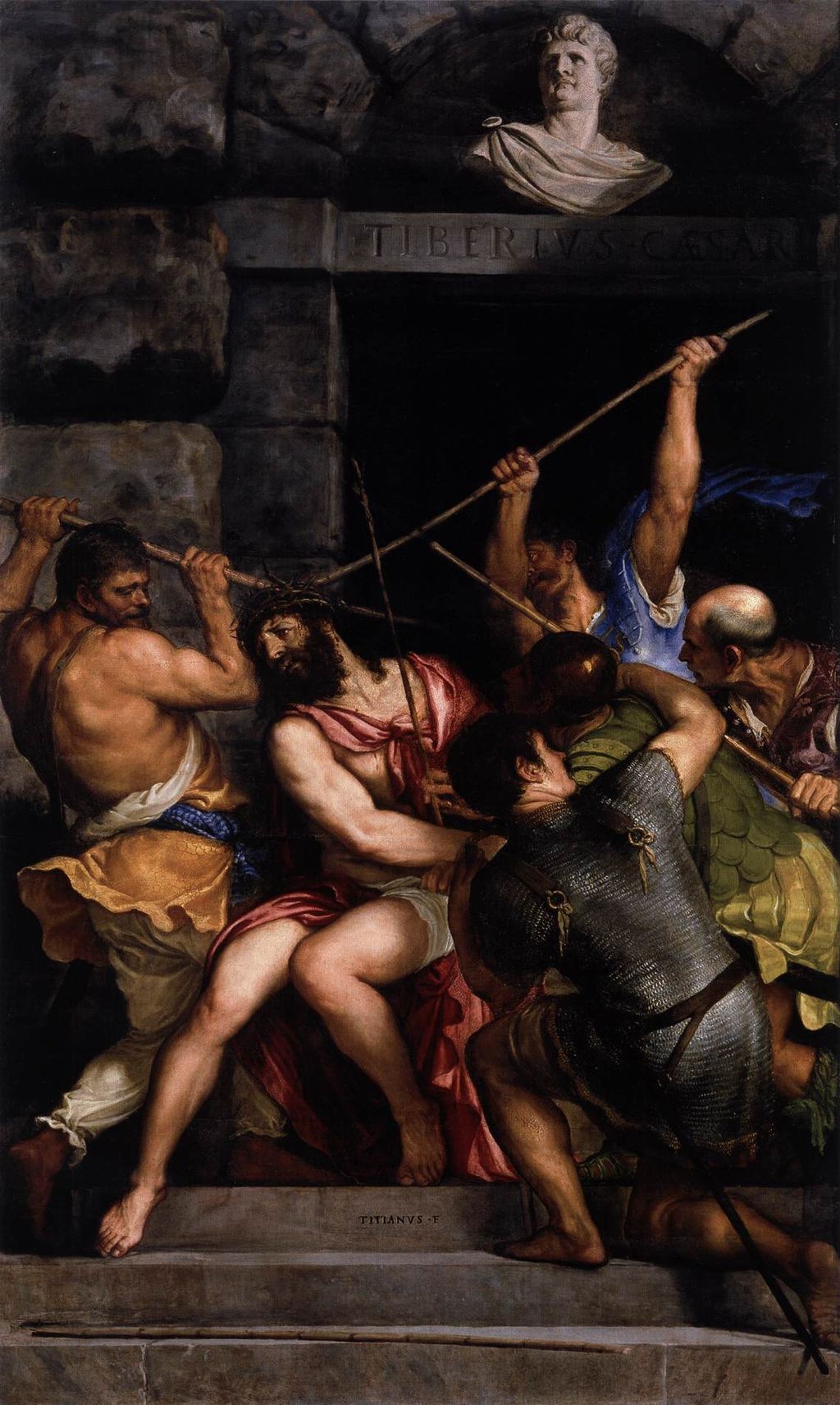 The Crowning with Thorns(Titian)