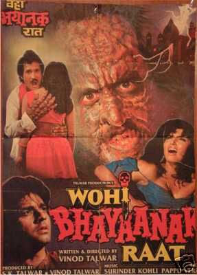 Wohi Bhayanak Raat 1989 Hindi Movie Watch Online