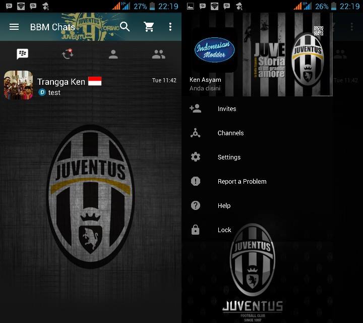 BBM MOD Juventus FC v3.2.5.12 APK