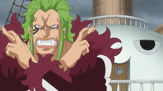 ワンピースアニメ バルトロメオ バリバリの実 ONE PIECE STAMPEDE BARTOLOMEO Barrier-Barrier Fruit