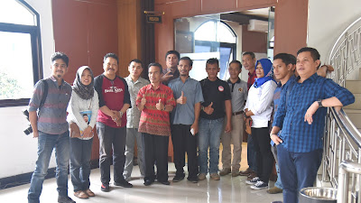 Sebanyak 20 Wartawan Sulsel Studi Banding ke DPRD Jawa Barat