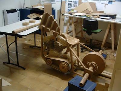 incredible sculptures sculpted from Cardboard Seen On coolpicturesgallery.blogspot.com