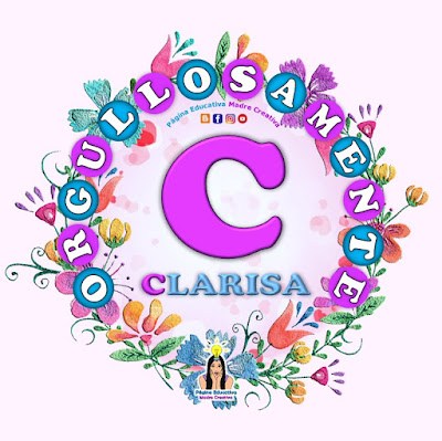 Nombre Clarisa - Carteles para mujeres - Día de la mujer