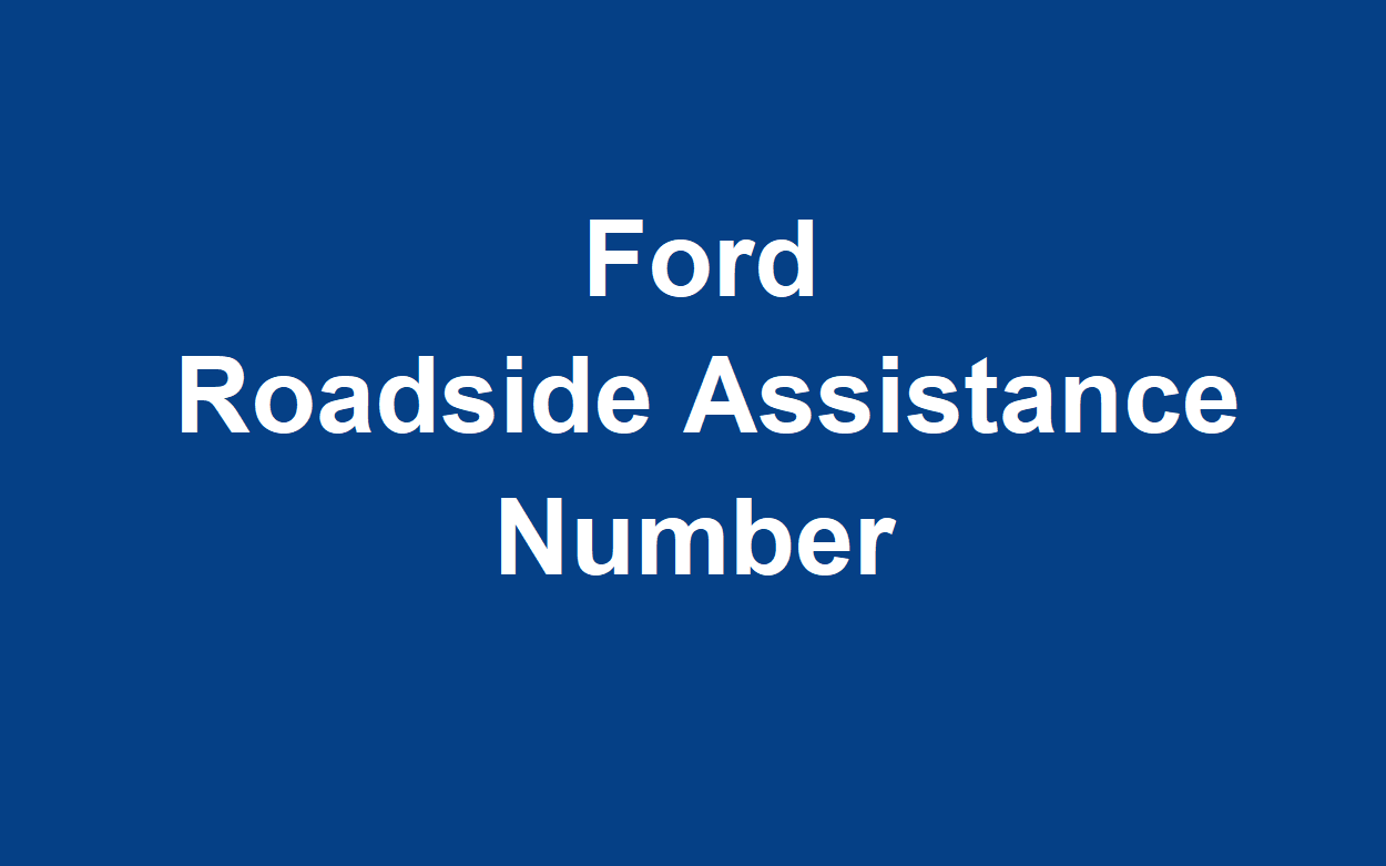 Ford Roadside Assistance Number