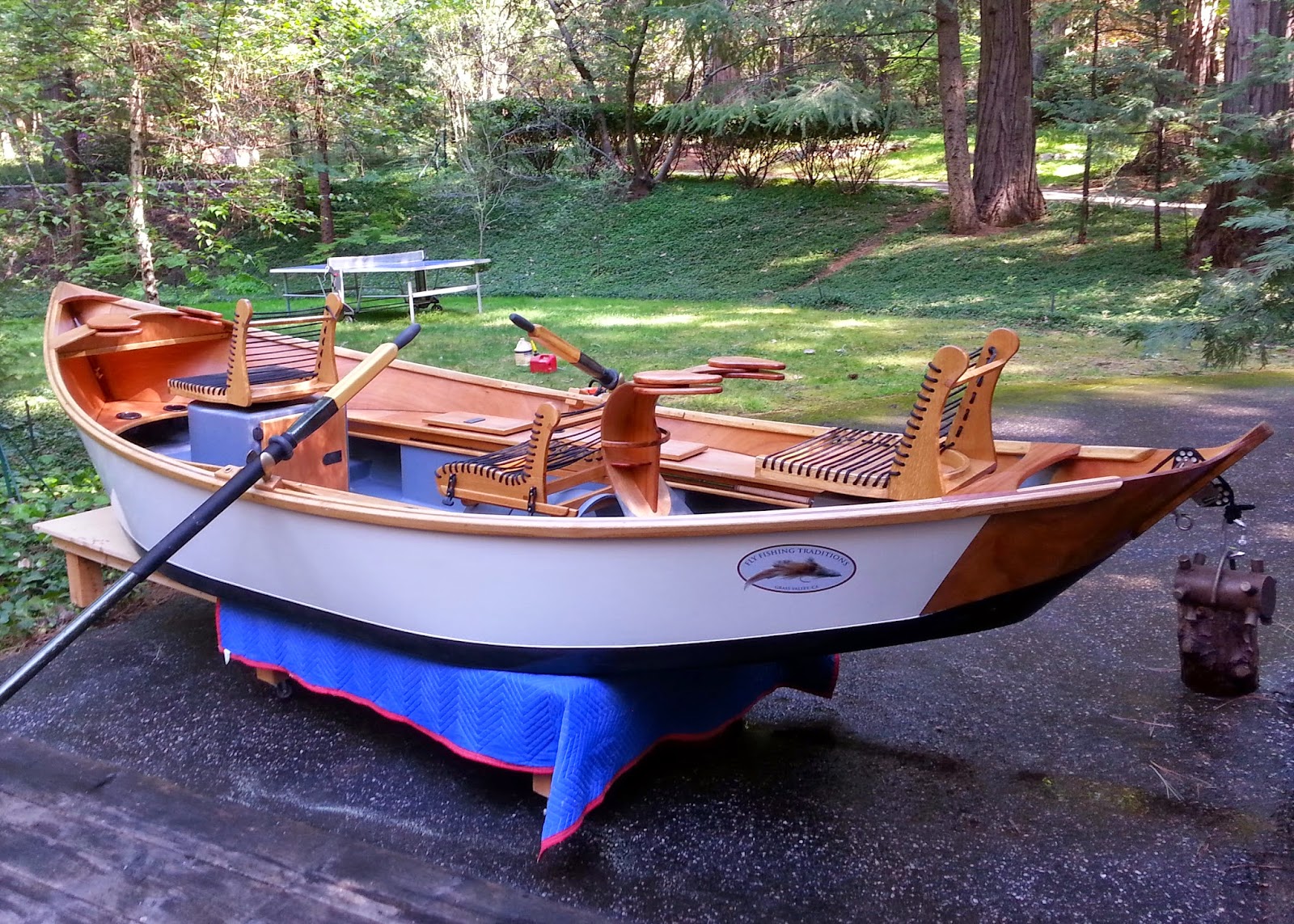 Fly Fishing Traditions: Kingfisher Drift Boat Build - I'm Done