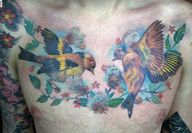 small-sparrow tattoo-Bird5