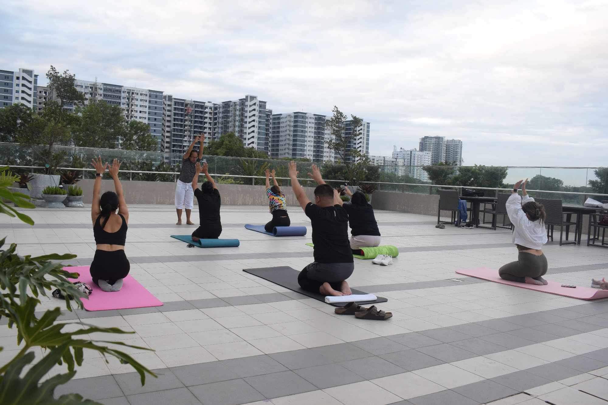 Yoga Wellness: Gina of G Lifestyle Ph at Park Inn by Radisson Iloilo