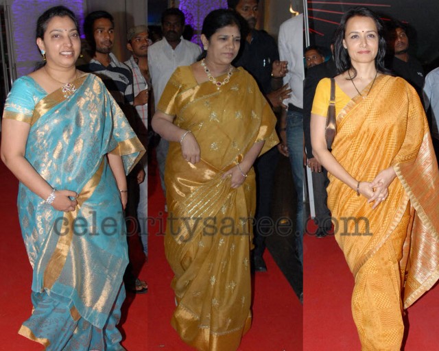 Celebrities Chanderi Sarees