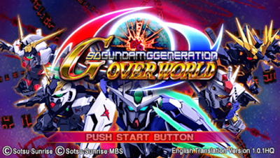 Download SD Gundam G Generation OverWorld [English Patch] PSP ISO