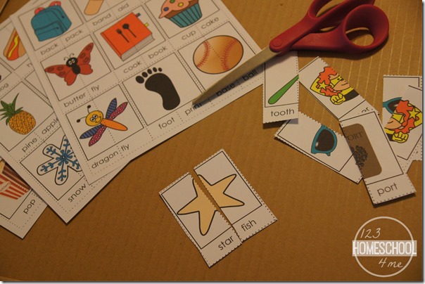 free printable compound word puzzles