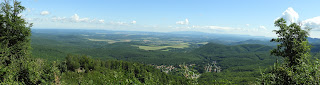 Panoráma a pecsételőhely mögötti kilátóhelyről